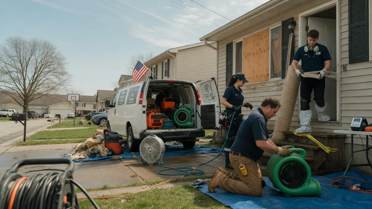 Water Damage Restoration in Reedville, VA near me